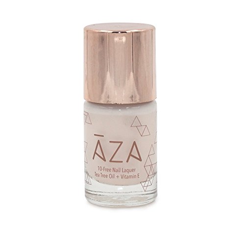 AZA Nail Polish - Vegan, 10-Free, Cruelty-Free, Non-Toxic, Chip Resistant, Fast Drying, Gel Like, Off White Cream, Neutral, Gorgeous Shades Goddess