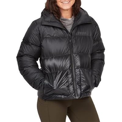 MARMOT Womens Womens Guides Down Puffer Jacket With Hood, 700-fill Insulated