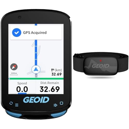 Bundle: Color Screen BikeCycling Computer Wireless and Heart Rate Monitor