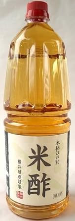 Authentic Edozen Rice Vinegar Brewed Vinegar 0.4 gal 1.8 L Yokoi Brew