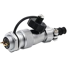 WF16 TI+ZM 2 3 4 5 7 9 10Pin M16 Solar Soldering Panel Water Proof Aviation Connector Electrical Adapter Ja-ck Powercon(2pin Set)