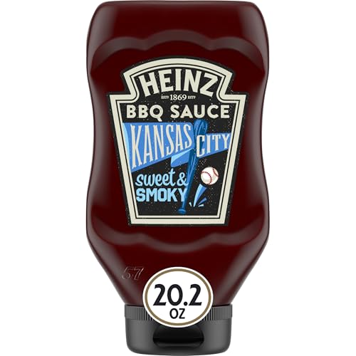 Heinz Kansas City Style Sweet & Smoky BBQ Barbecue Sauce 20.2 oz Bottle