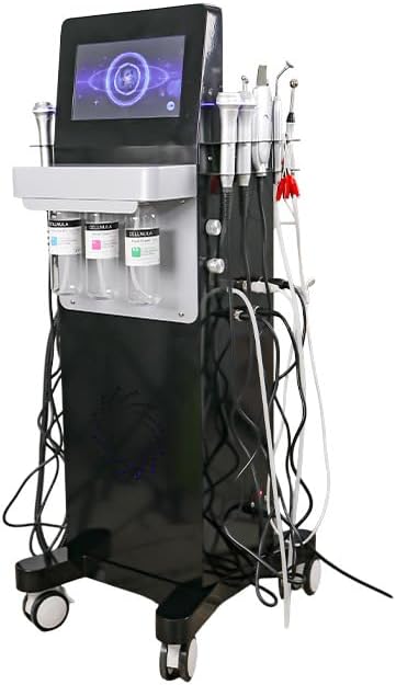 Facial Care Unit with Bubble Flow Design and Touch Screen Panel, Multi Head Setup