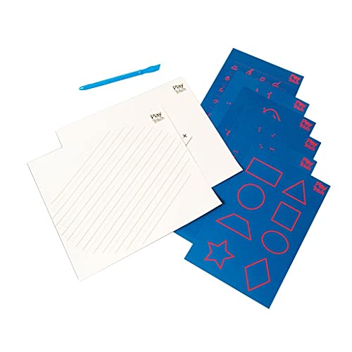 Play n Trace Adventures Template Accessory Packs with Tracing Templates, Clings, and Stylus Play n Trace Tracing Board Sold Separately, Space Adventure