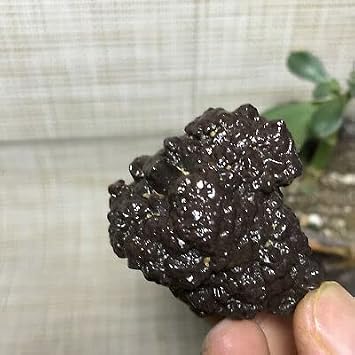 Rare Carbonado Black Diamond Rare Specimen PING from Egypt 92g A4419