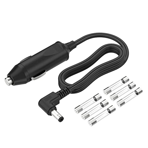 12V Car Charger Replacement for Inogen-One G3 G4 G5 Portable Oxygen Concentrator with Fuse, for Inogen G3 Car DC Adapter Power, Car Plug Charger Power Supply, fit Inogen One G5 Accessories