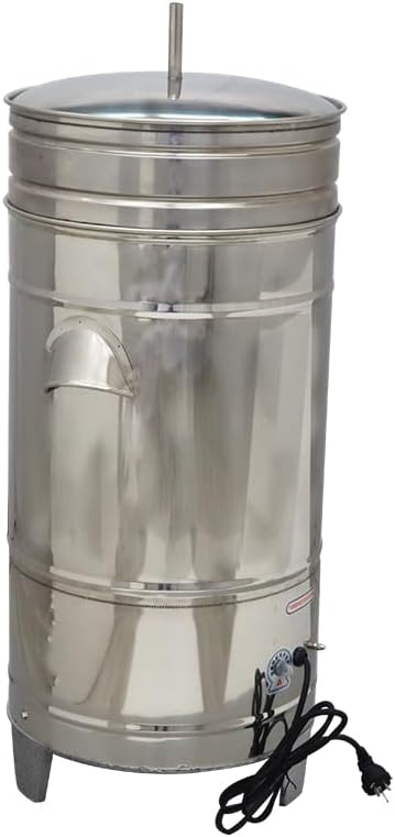 Commercial Salad Spinner Electric Salad Dryer 5.5Gallon 11lbs Capacity Vegetable Fruit Washer Stainless Steel 220V 750W