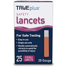 Trueplus Safety Lancets - 25 ct