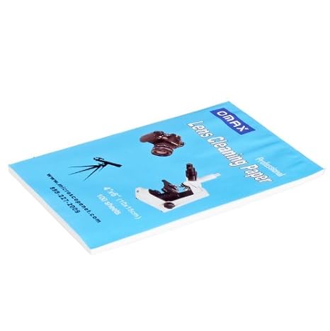 OMAX A99CPB100 Microscope and Camera Optical Lens Cleaning Paper - 100