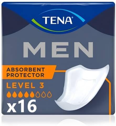 Tena Men Level 3 Erkek Mesane Pedi, 16 Adet