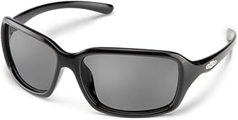 Suncloud Fortune Polarized Sunglasses, Black/Polarized Gray, One Size