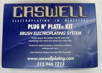 Caswell Plug N' Plate Copy Chrome Kit