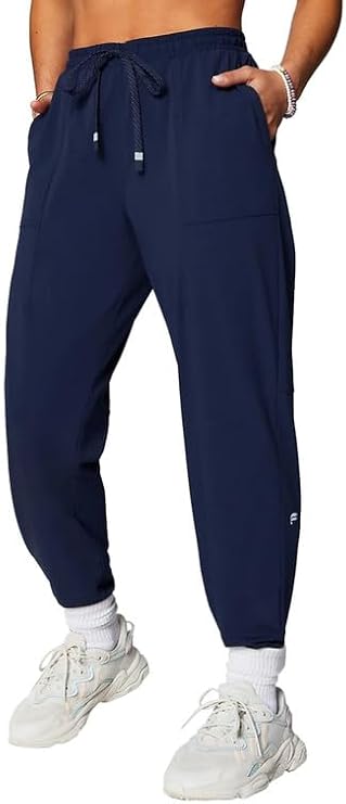 Fabletics Women's The One Jogger, Quick-Dry, Hidden Pockets, Zip Pockets, UPF Protection, Anti-Stink, Lightweight