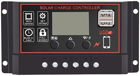 Wind Powered USB Mppt Solar Charge Controller Solar Controller 20A