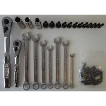 Kobalt 43pc. 3/8" & 1/4" Ratchet Socket & Wrench Set 2308412
