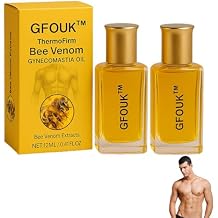 GFOUK ThermoFirm Bee Venom Gynecomastia Oil,GFOUK Bee Venom Oil,Strengthen and Improve Chest Muscles (2)