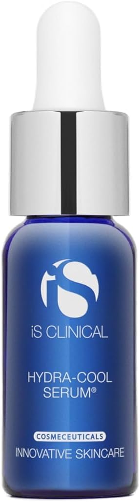 iS CLINICAL Hydra-Cool Serum, Refreshing and Hydrating Skin Face Serum, Anti-Blemish, Anti-Redness, 0.5 Fl Oz
