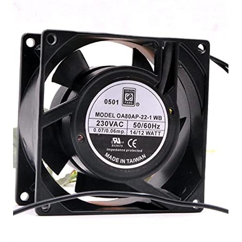 OA80AP-22-1 WB Fan 230V 0.070.06A 1412W 808038mm Axial Fan