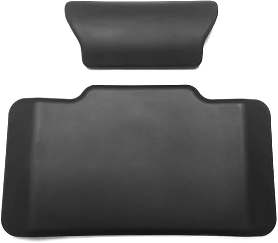 Motorcycle Backrest Pad Kits Motorcycle Passenger Backrest Back Pad Universal Self-adhesive Shockproof Moto Rear Case Box Luggage Cushion
