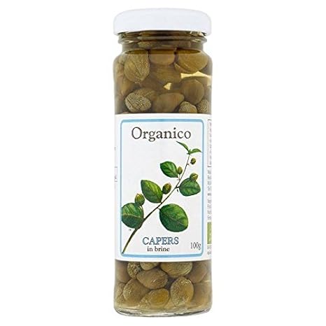 Organico Capers In Brine 100g (Pack of 6)