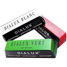 Jewelers Rouge Polish Gold Silver Jewelry Dialux Rouge Green White and Red -3 Bars by JTS