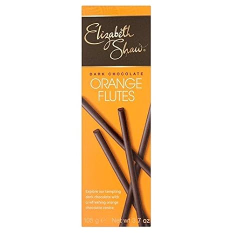 Elizabeth Shaw Chocolate Orange Flutes - 105g