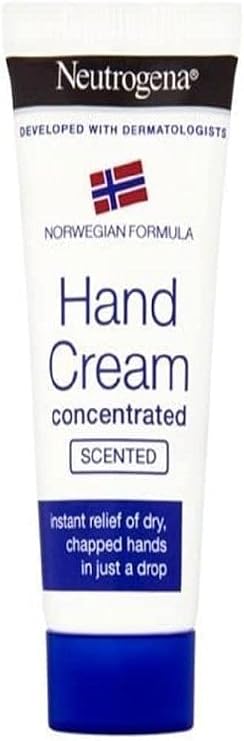 Neutrogena Norwegian Formula Concentrated Scented Hand Cream (1x 15ml), Hand Lotion with Instant Relief of Dry, Chapped Skin in Just a Drop, Glycerin-Rich Cream with Long-Lasting Hydration