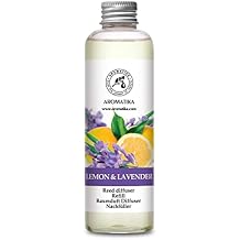 Reed Diffuser Refill Lemon - Lavender 6.8 Fl Oz - Scented Diffuser - Room Diffuser Refill with Scent - Room Freshener - Home Fragrance - Scented Diffusers - Home Fragrance
