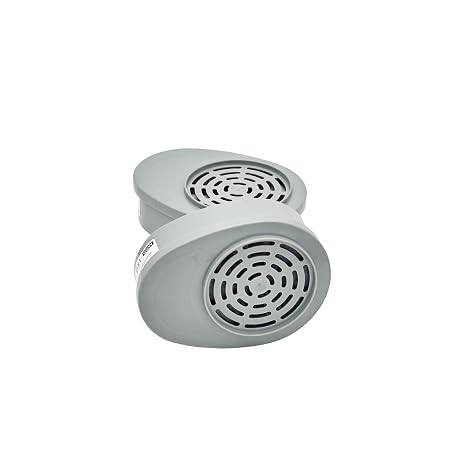 MSA 815356 Advantage Respirator Cartridge - Acid Gas (GMB: CL, SD, CD, HC, HS), Quantity: 2 per Pack, Chemical and Combination Air-Purifying Respirator Cartridge