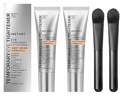 Holoras 20 g Perfection Eye Tightener with Brush Firming Cream Eyes Instant Eye Tightener Eye Tightener Temporary Eye Tightener Gentle Skin Care for the Eye Area (2)