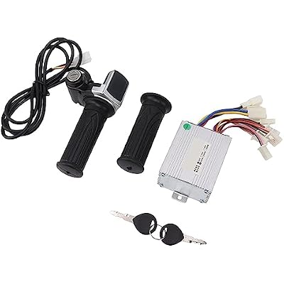 Throttle Grip with Lock, Anti Aging Motor Brushed Speed Controller Power Display Circuit Speed Motor Controller Low Failure Rate 24V 350W for MX350 Electric Scooter