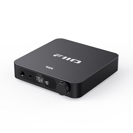 FiiO Ev Ses veya PC için K11 R2R DAC ve Kulaklık Amplifikatörü, 6.35mm ve Dengeli 4.4mm, RCA, Koaksiyel, Optik, 1300mW, 384kHz/24Bit DSD256(Siyah)