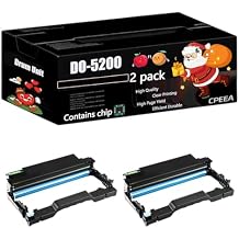 Compatible for Pantum DO-5200 Drum Unit Work for Pantum BP5200DN BP5200DW BP5210DW BP5210DN BM5210ADW Printers, with Chip, High Yield 40000 Pages, Clear Printing (2-Pack Black)