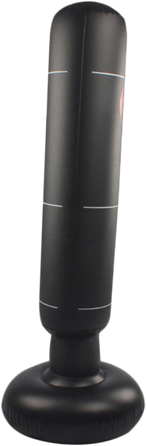 Yardwe Kids Inflatable Boxing Punching Bag 63 Inch Fitness Training Tumbler for Home Gym Agility Hand-Eye Coordination Exercise Stress Relief