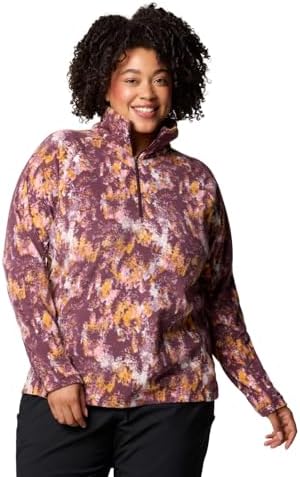 Columbia womens Glacial Iv Print Half Zip