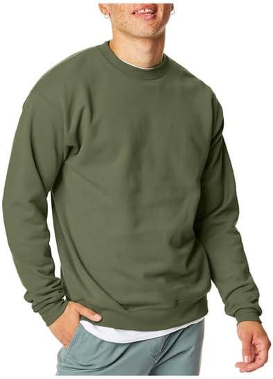 Hanes mens Ecosmart Fleece Sweatshirt