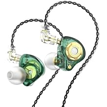 TRN MT1 PRO in Ear Monitors with 10mm Dual Magnetic Circuit Dynamic Driver Earphones, 1DD Deep Bass Earbuds Noise Cancelling Headphones for Church Music Player Computer