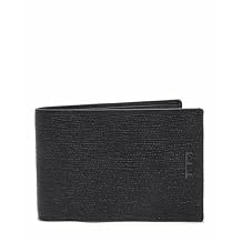 TUMI - Nassau Slim Single Billfold Leather Wallet for Men - Cognac