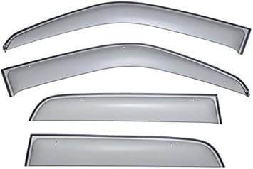 WellVisors Window Visors Wind Deflectors Compatible with Honda 1997-2001 CRV Series Premium Series Rain Guards 3-847HD011