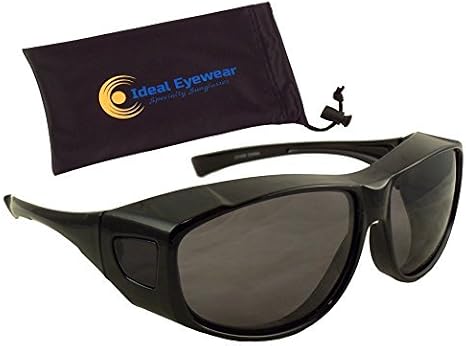 Fit Over Sunglasses with Polarized Lenses - Wear Over Prescription Glasses for Men or Women