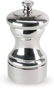 Peugeot Mignonnette Silver-Plated Salt Mill, 10cm/4-Inch