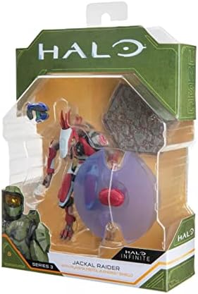 Halo Infinite World of Halo 4" Figures Series 1 2 3 4 Collection (Choose Figure) (Jackal Raider)
