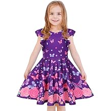 LaBeca Girls Dress Sleeveless Long Sleeve Kids Toddler Little Big Girl Unicorn Mermaid Casual Dresses