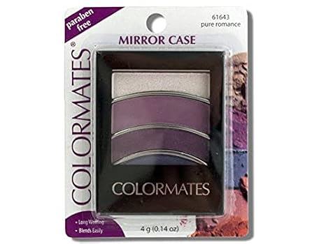 COLORMATES 4 Pans Pocket Eyeshadow Pure Romance