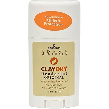 Zion Health Clay Deod Adama Solid 2.5 Oz
