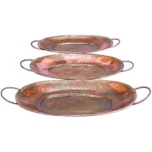 Deco 79 Metal Tray, 17 by 15 by 13-Inch