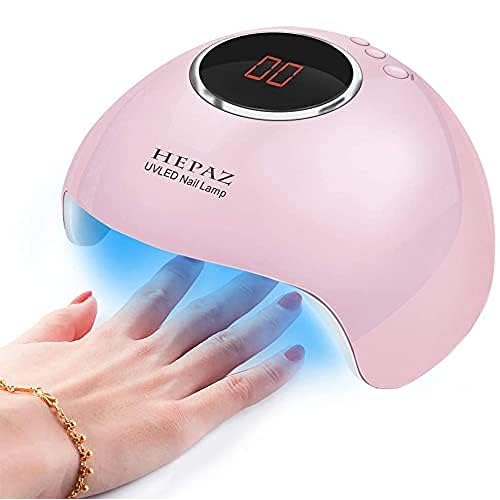 Nail Lamp for Gel Polish,36W 15 LED Professional Nail Dryer UV LED Nail Lamp with 3 Timer Setting,Professional Nail Art Tools With Automatic Sensor, LCD Display, Memory and Pause Timer Function
