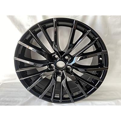 1pc 20 NEW 2019 GLOSS BLACK RX350 RX450H FSPORT STYLE WHEELS RIMS FITS LEXUS