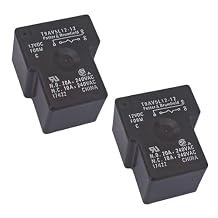 T9AV5L12-12 (Set of 2) 12VDC NO-20A NC-10A 5Pins Relay