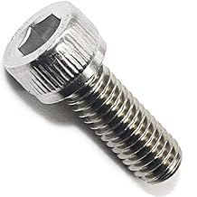 FULLERKREG M4-0.7 x 6mm Socket Head Cap Screws Allen Drive DIN 912 Stainless Steel 304 Full Thread Bright Finish Machine Quantity 100